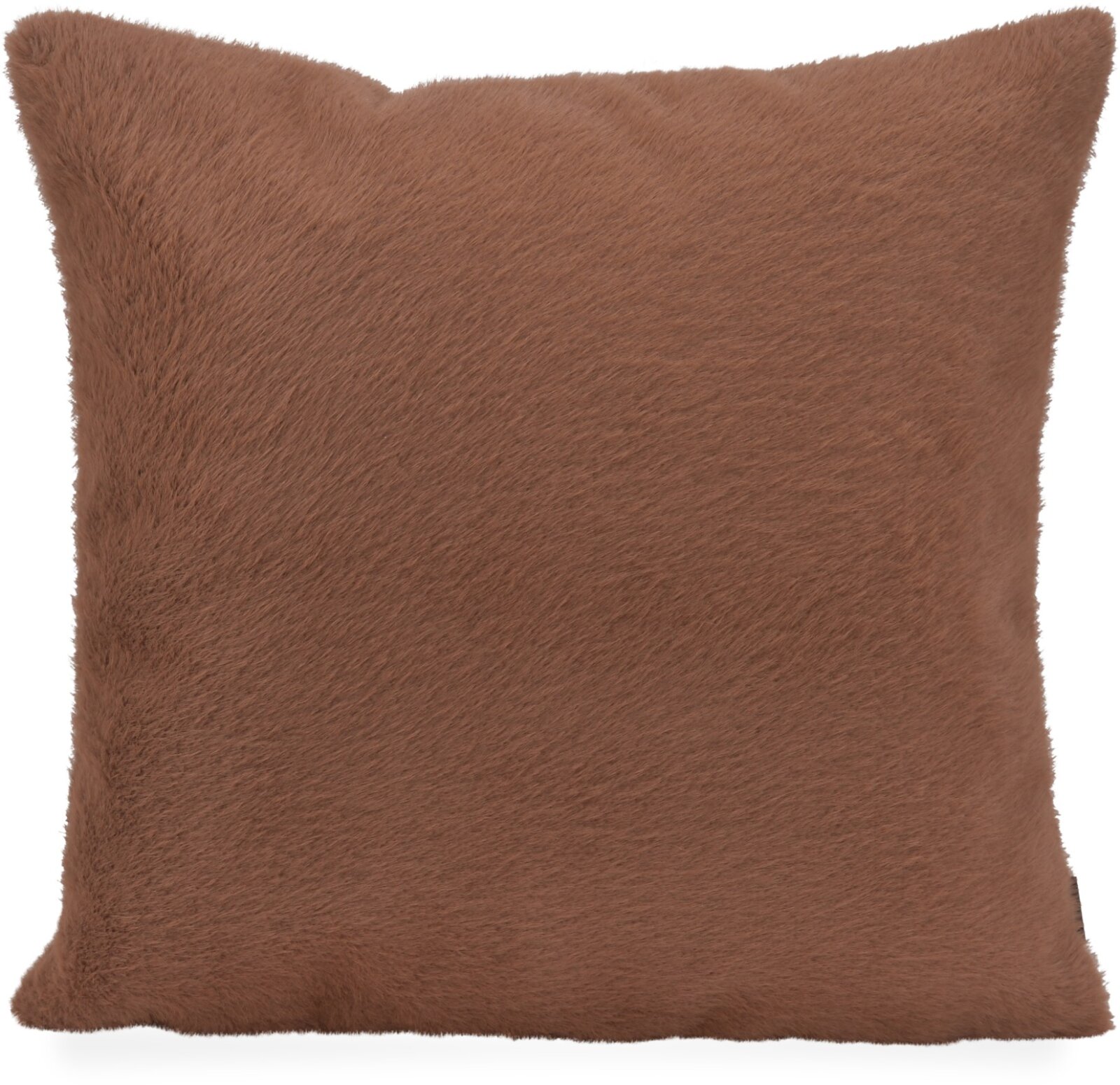 H.O.C.K. Frosty Dekokissen 45x45cm - Braun Plüschkissen in Felloptik