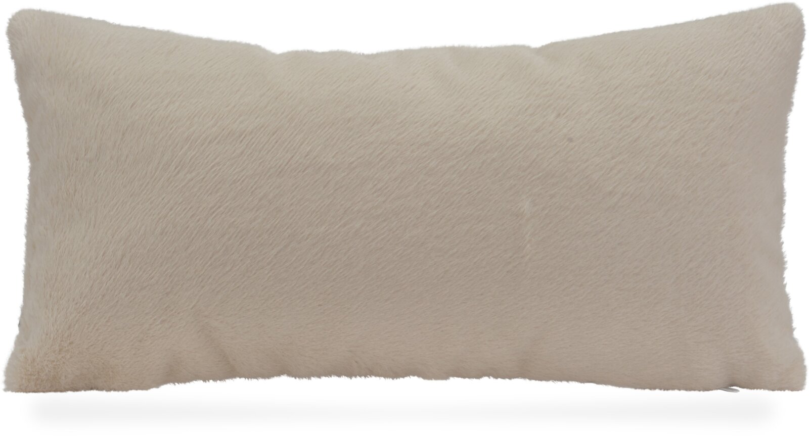 H.O.C.K. Frosty Dekokissen 60x30cm - Beige Plüschkissen in Felloptik