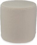 H.O.C.K. Frosty Hocker rund Pouf Ø45x45cm - Beige...