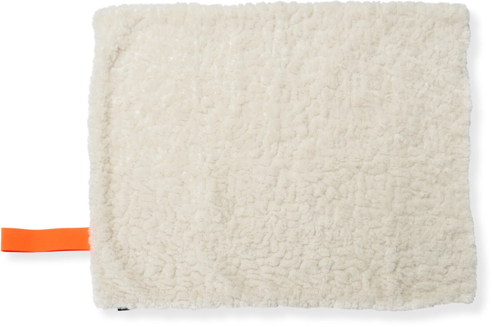 H.O.C.K. Hundedecke FRITZ S ca. 80x70cm mit Neonband - Beige Taupe Leomuster | Ecru Teddyplüsch | Wildlife Mellow