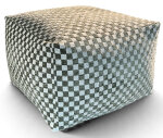 H.O.C.K. Karola Bean Cube Hocker 60x60x40cm - Sage...