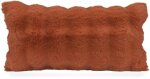 H.O.C.K. Nordic Dekokissen 60x30cm - Terra | Flauschige...