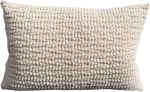 H.O.C.K. Fendy Dekokissen 60x40cm - Beige Kuschelkissen