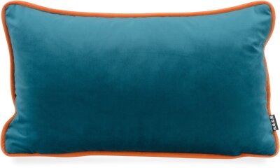 H.O.C.K. Nobile Samt Kissen 50x30cm dark-cyan –...