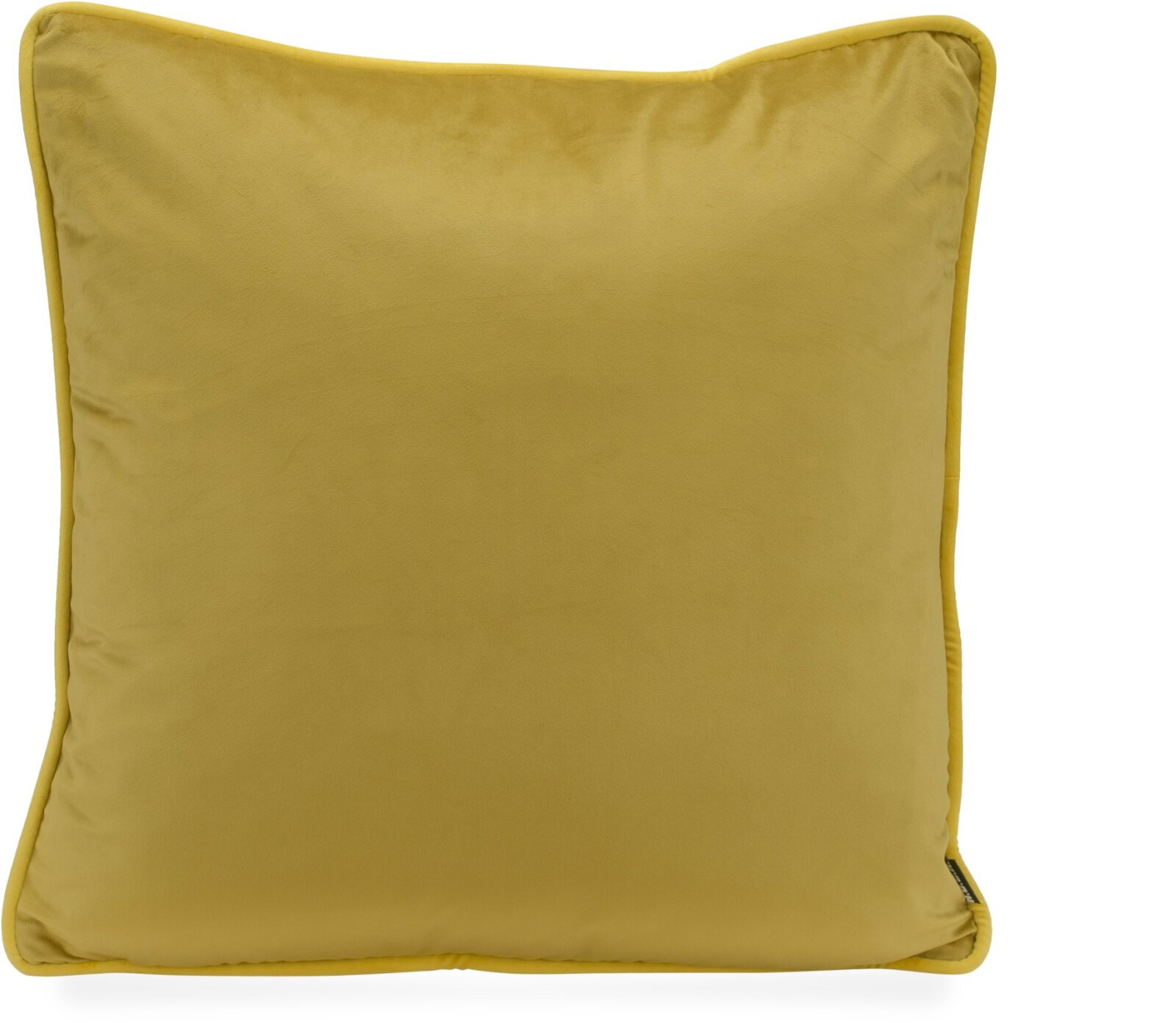 H.O.C.K. Nobile Samt Kissen 50x50cm yellow-green – Keder maiz-gelb | Samtkissen