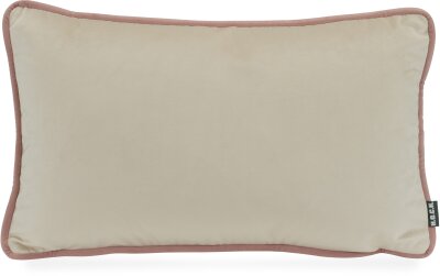 H.O.C.K. Nobile Samt Kissen 50x30cm beige – Keder...