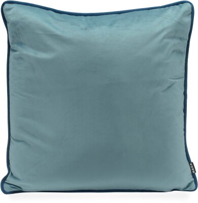 H.O.C.K. Nobile Samt Kissen 50x50cm deep-sky-blue –...
