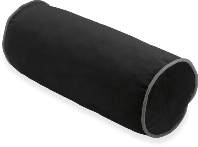 H.O.C.K. Nobile Samt Nackenrolle 50xø20cm black...