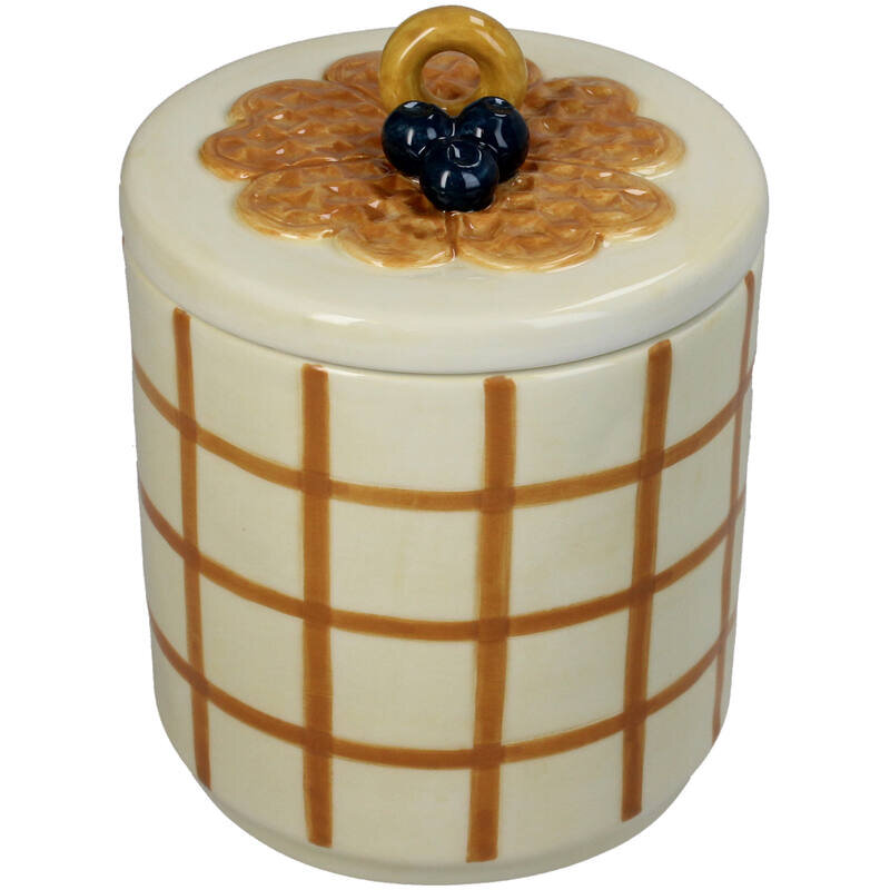 KRST Aufbewahrungsdose Box "Waffel" Dolomite Elfenbein