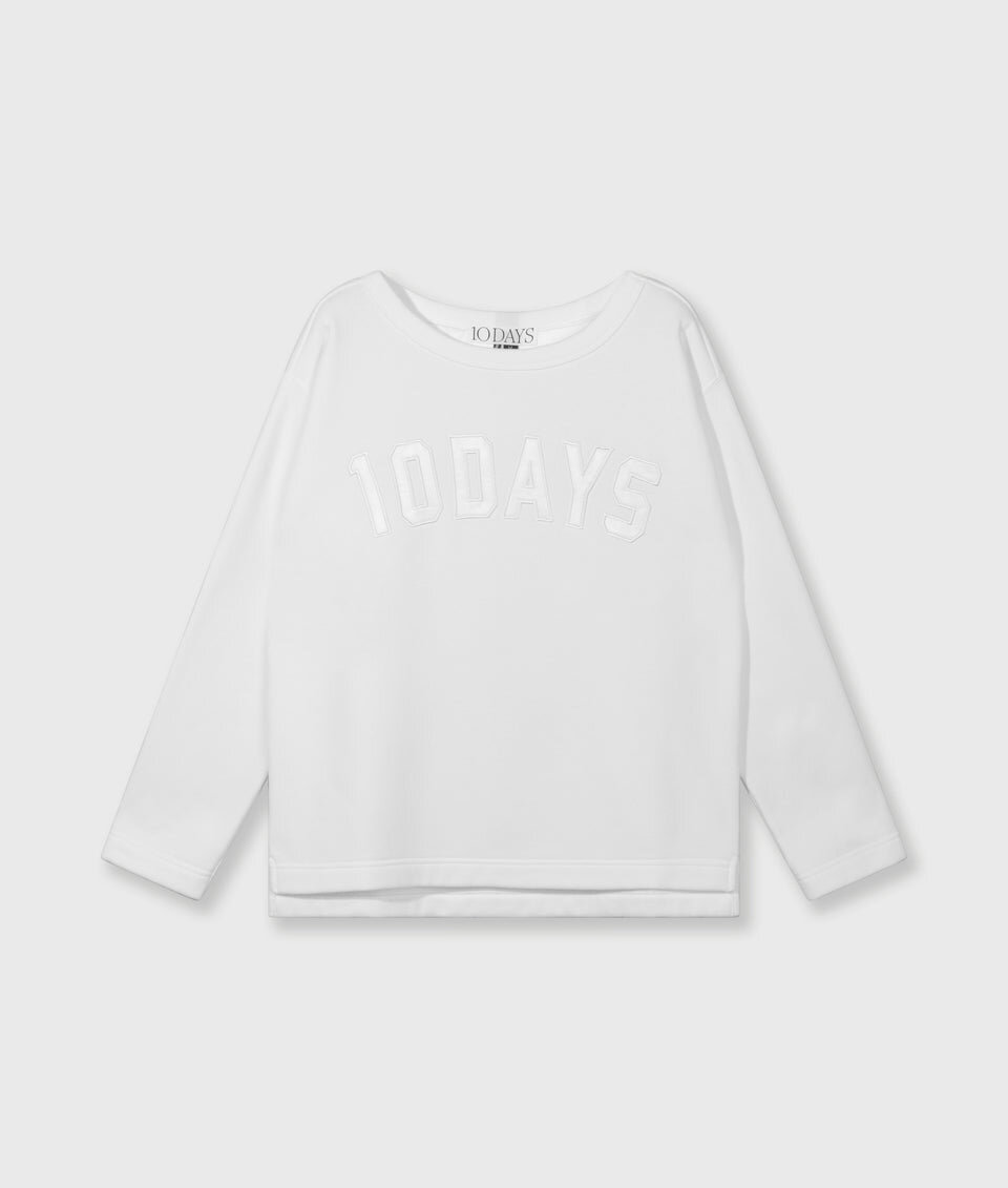 N.Y.A. | 10Days Statement Sweater Ecru M