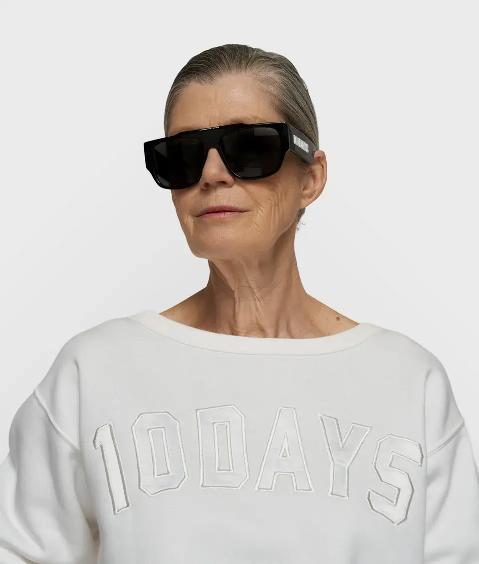 N.Y.A. | 10Days Statement Sweater Ecru XL