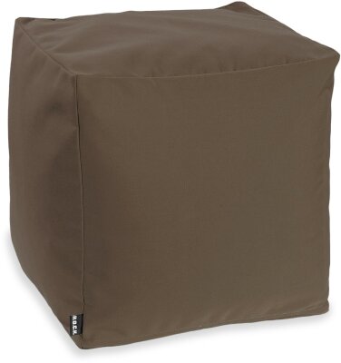 H.O.C.K. Classic uni Outdoor Bean Cube Pouf 40x40x40cm...