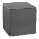 H.O.C.K. Caribe Outdoor Cube/ Sitzwürfel 45x45x45cm anthrazit negro 01