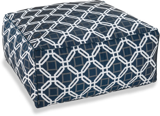 H.O.C.K. Natolda Outdoor Loungehocker 90x90x40cm navy 441 sun