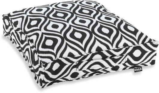 H.O.C.K. Pinamar Outdoor Matratzenkissen 50x50x10cm black 090 sun