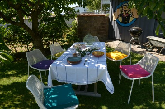 H.O.C.K. Classic Uni Outdoor Sitzkissen CLOU 40x40x5cm... H.O.C.K. Classic Uni Outdoor Sitzkissen CLOU 40x40x5cm pink sun