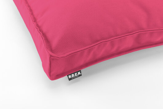 H.O.C.K. Classic Uni Outdoor Sitzkissen CLOU 40x40x5cm pink
