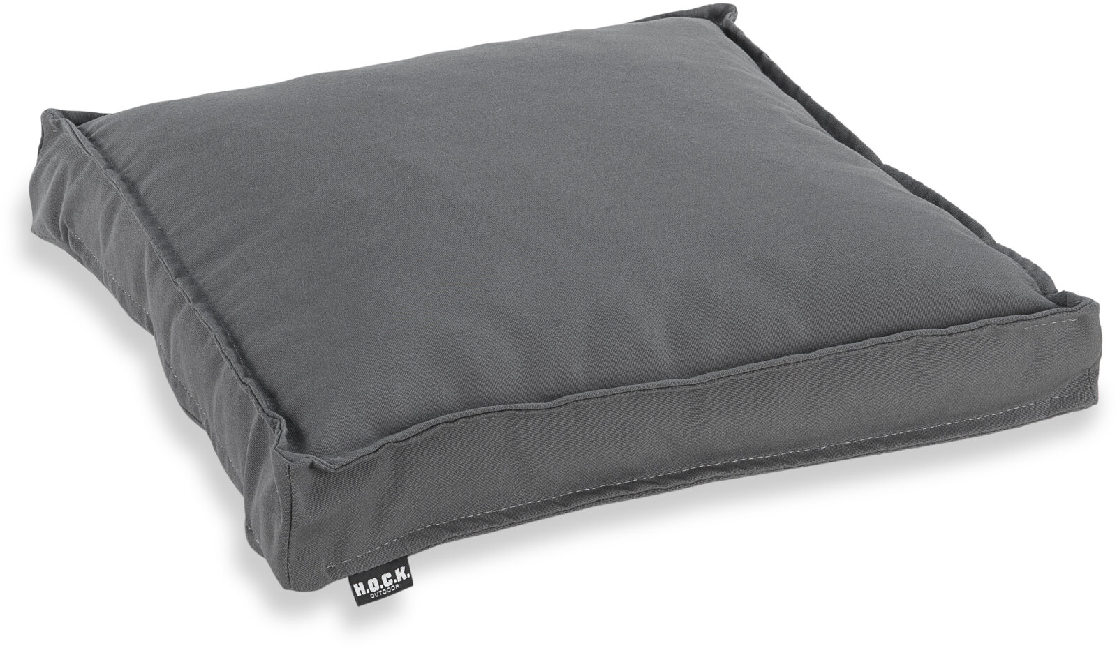 H.O.C.K. Classic Uni Outdoor Sitzkissen CLOU 40x40x5cm – Grau