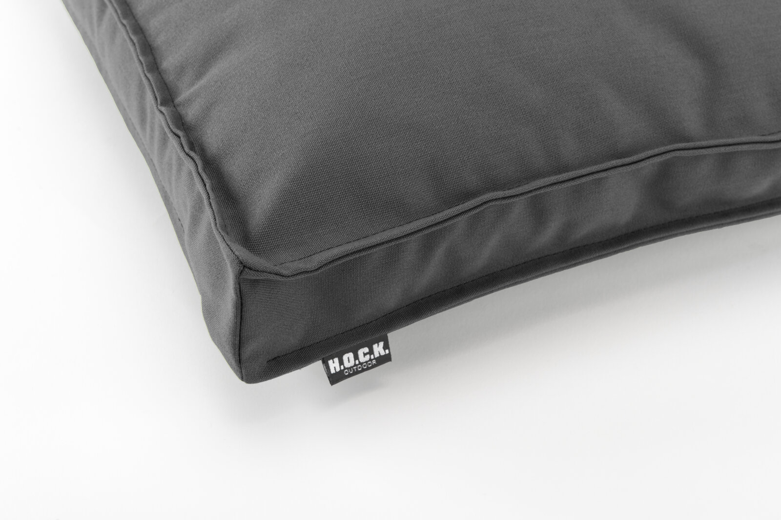 H.O.C.K. Classic Uni Outdoor Sitzkissen CLOU 40x40x5cm – Grau