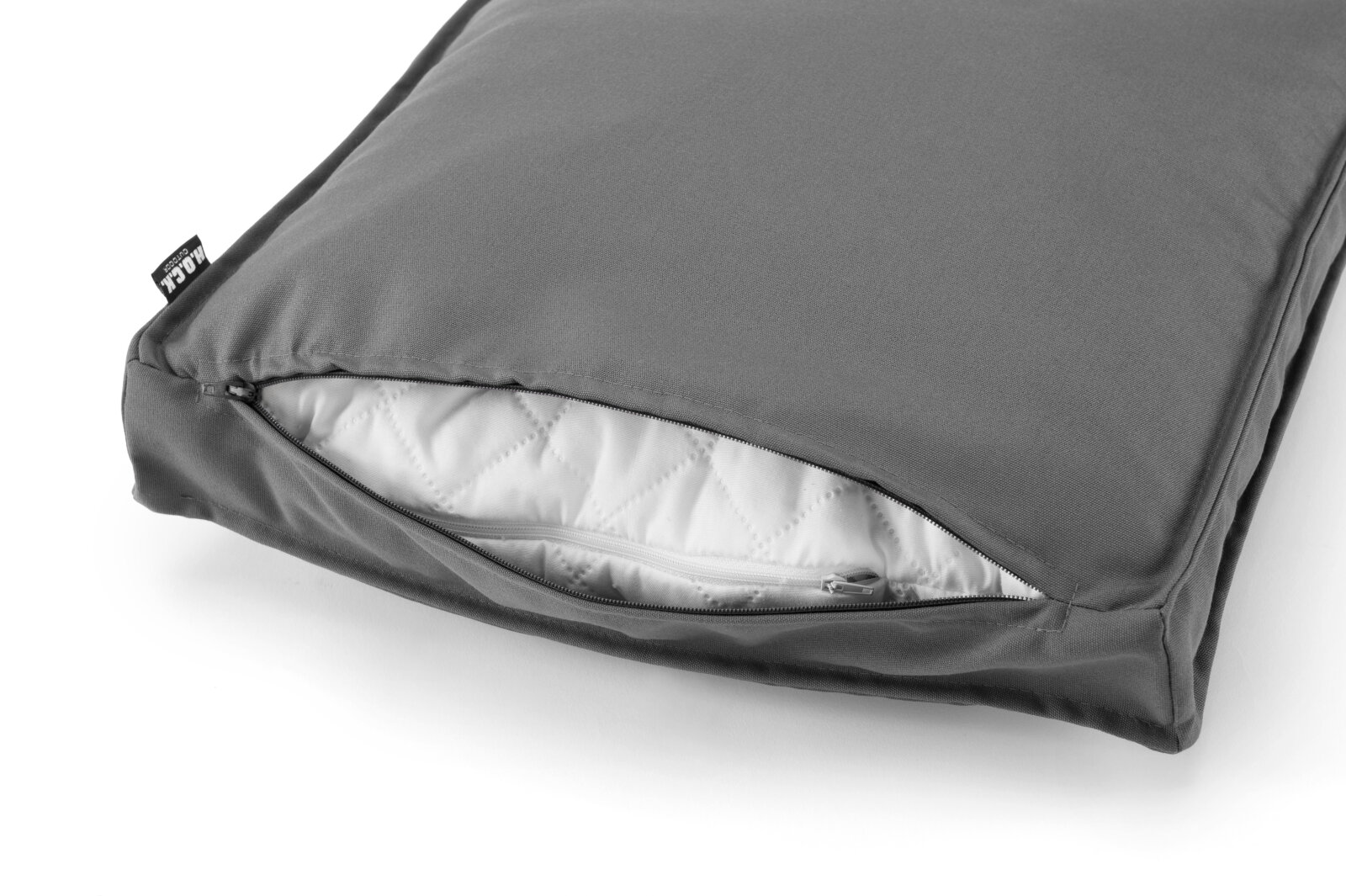 H.O.C.K. Classic Uni Outdoor Sitzkissen CLOU 40x40x5cm – Grau