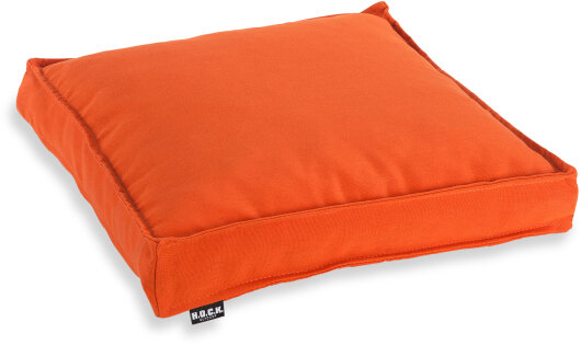 H.O.C.K. Classic Uni Outdoor Sitzkissen CLOU 40x40x5cm orange