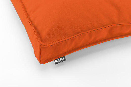 H.O.C.K. Classic Uni Outdoor Sitzkissen CLOU 40x40x5cm orange
