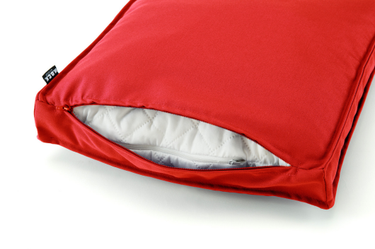 H.O.C.K. Classic Uni Outdoor Sitzkissen CLOU 50x50x5cm rot