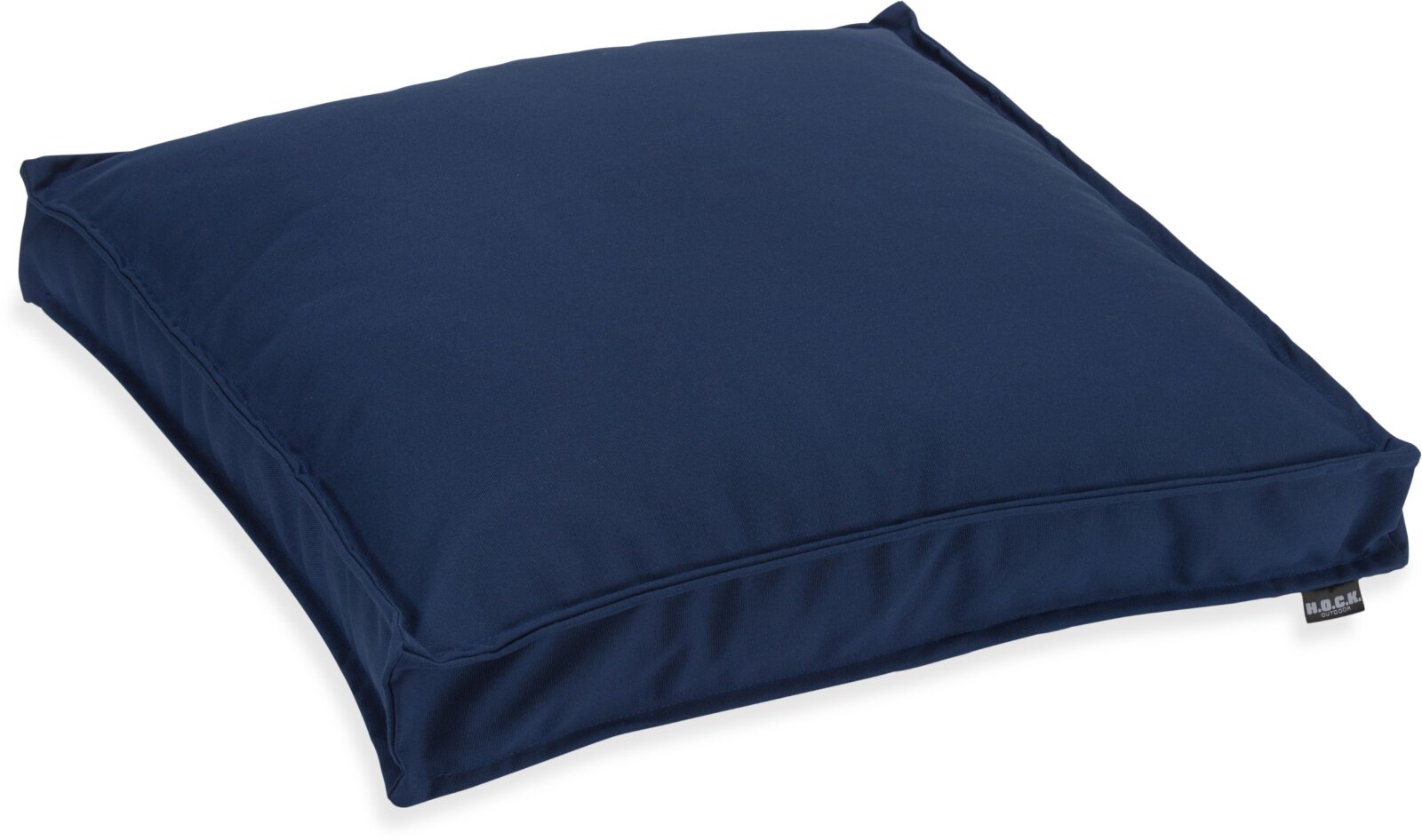 H.O.C.K. Classic Uni Outdoor Sitzkissen CLOU 50x50x5cm navy-blau col. 08