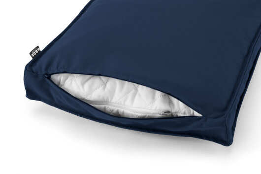 H.O.C.K. Classic Uni Outdoor Sitzkissen CLOU 50x50x5cm navy-blau col. 08