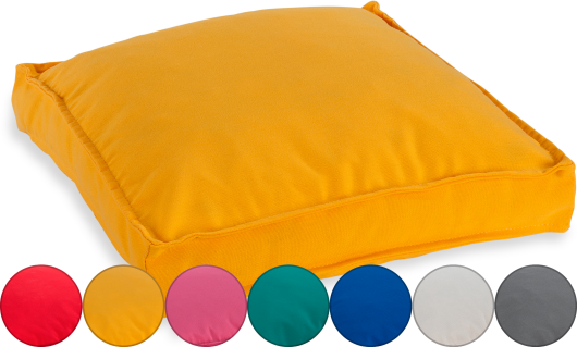 H.O.C.K. Classic Uni Outdoor Sitzkissen CLOU 50x50x5cm gelb