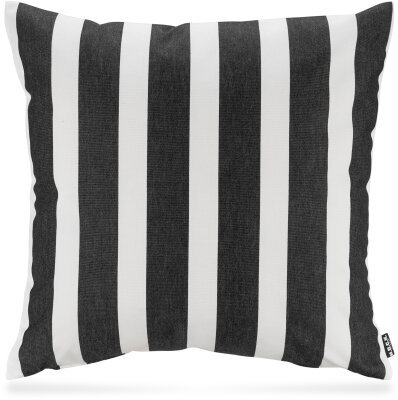 H.O.C.K. Classic Streifen Outdoor Kissen 50x50cm schwarz sun