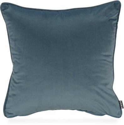 H.O.C.K. Nobile Samt Kissen 50x50cm deep-sky-blue 016 blau