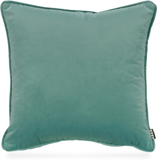 H.O.C.K. Nobile Samt Kissen 50x50cm aquamarine 021 türkis