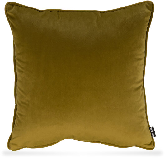 H.O.C.K. Nobile Samt Kissen 50x50cm yellow-green 024 gelb grün