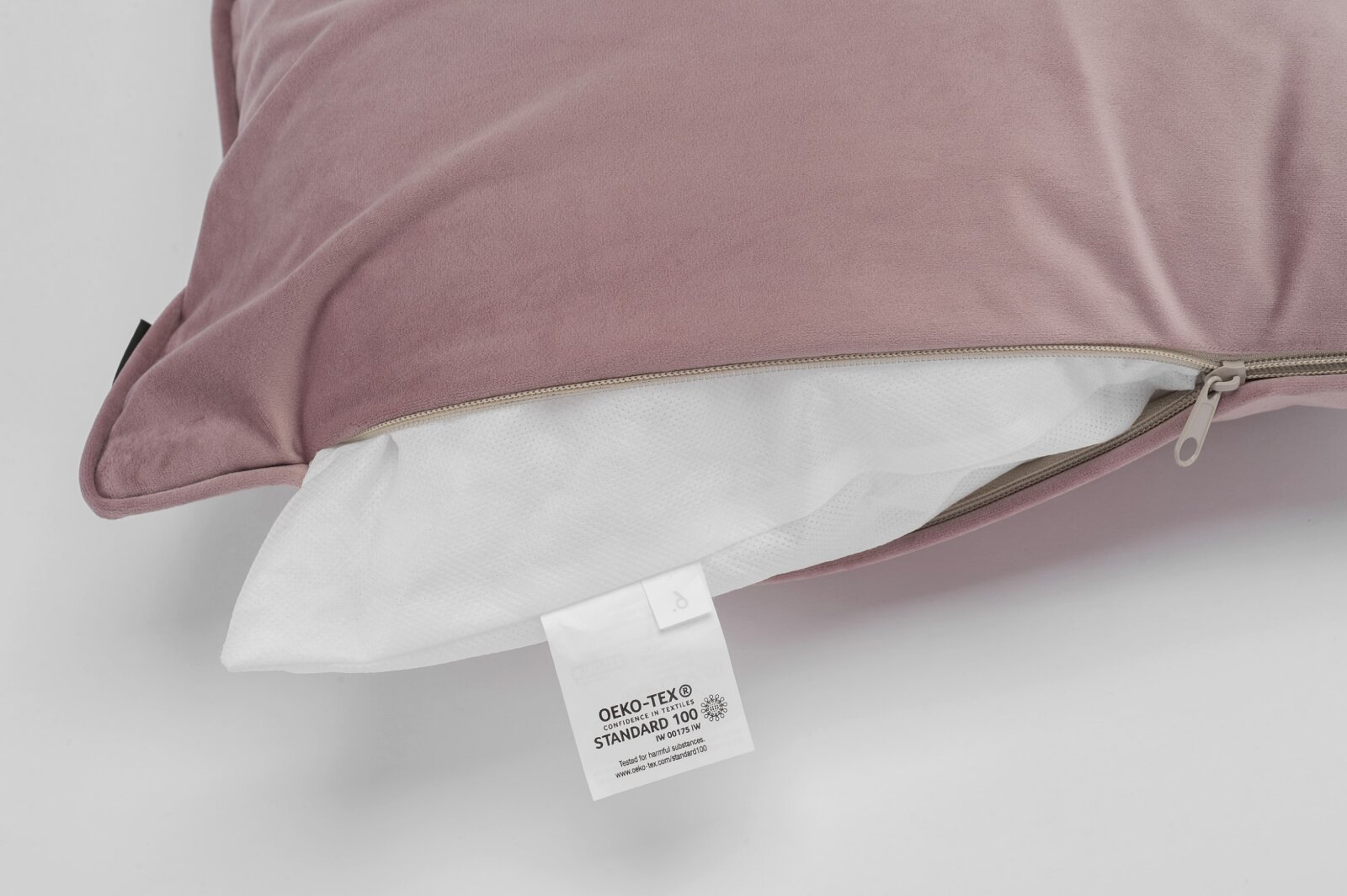H.O.C.K. Nobile Samt Kissen 50x30cm lila ultraviolet 610