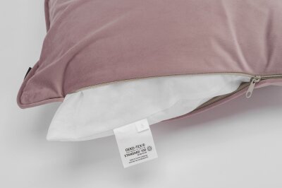 H.O.C.K. Nobile Samt Kissen 50x30cm lila ultraviolet 610