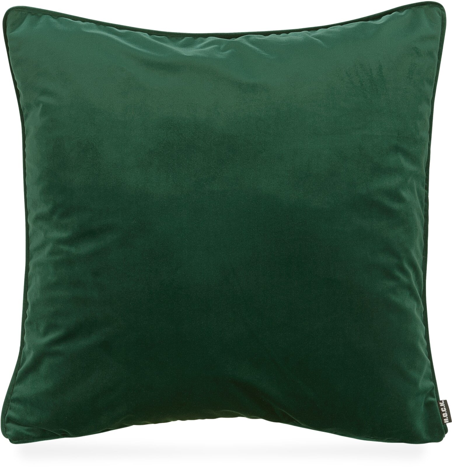 H.O.C.K. Nobile Samt Kissen 60x60cm dark-sea-green 013 dunkel grün