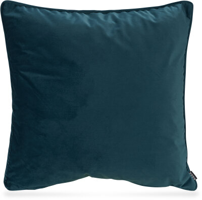 H.O.C.K. Nobile Samt Kissen 60x60cm dark-cyan 015 petrol...