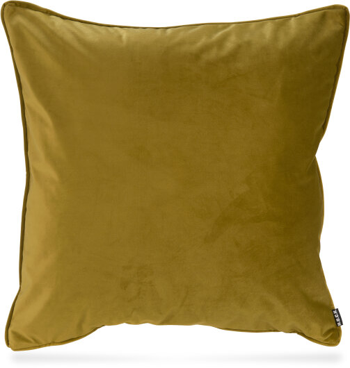 H.O.C.K. Nobile Samt Kissen 60x60cm yellow-green 024 gelb grün
