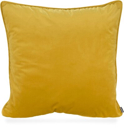 H.O.C.K. Nobile Samt Kissen 60x60cm maiz-gold 026 gelb