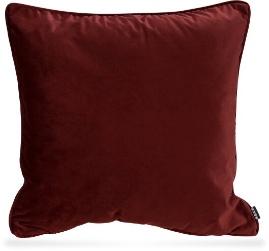 H.O.C.K. Nobile Samt Kissen 60x60cm indian-red 090 bordeaux rot