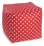 H.O.C.K. Bean Cube 40x40x40cm Punkte rot
