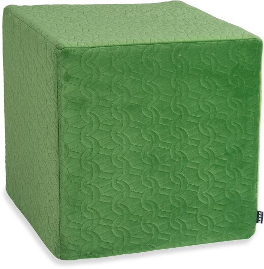 H.O.C.K. Soft Nobile Cube/ Sitzwürfel 45x45x45cm green 107 grün