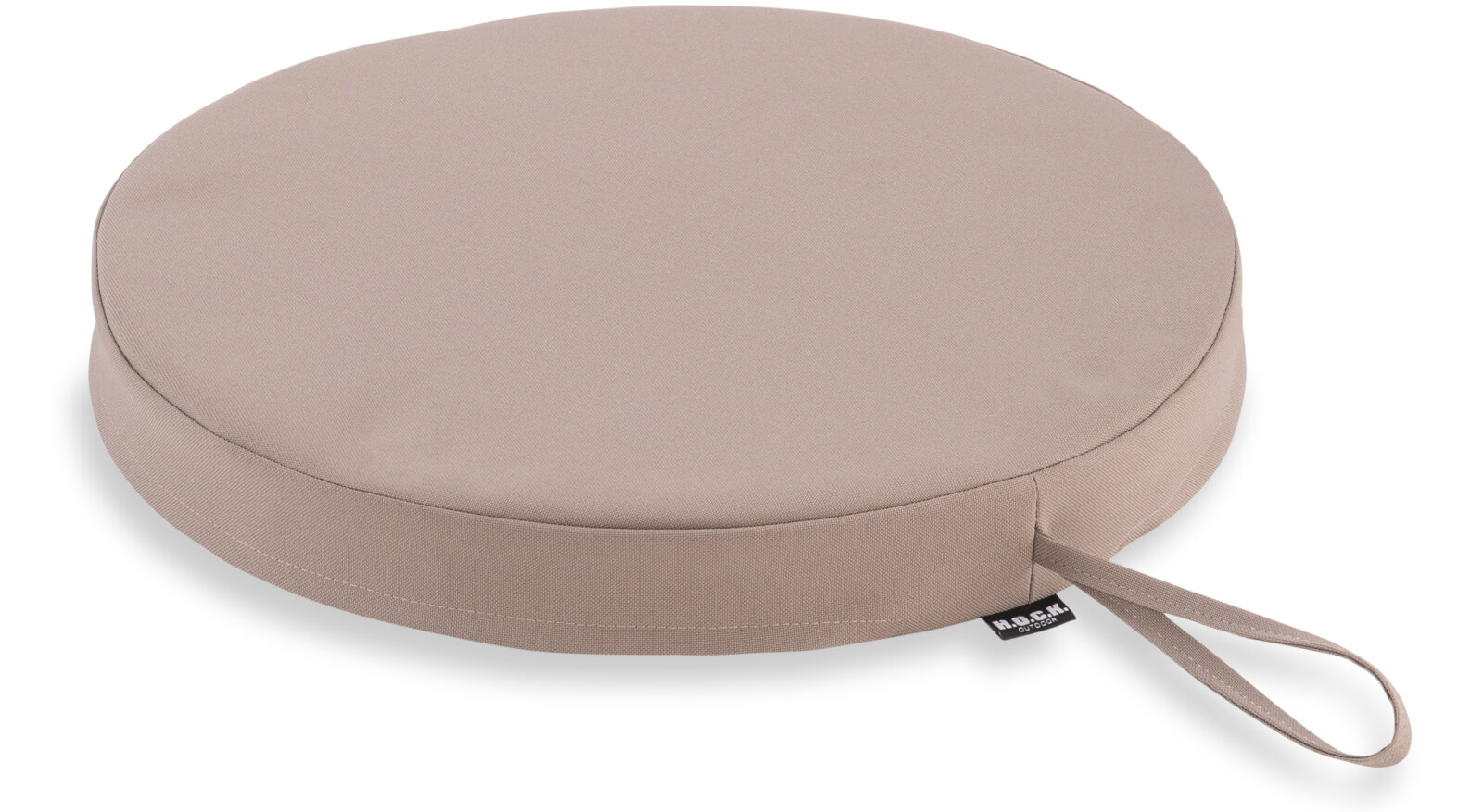 H.O.C.K. Miami Outdoor Poolkissen rund ø40x5cm taupe 11-8008 almond