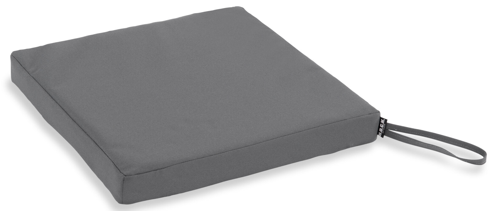 H.O.C.K. Miami Outdoor Poolkissen eckig 40x40x5cm grau 11-7004 smoke