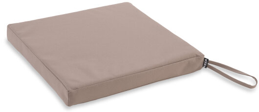 H.O.C.K. Miami Outdoor Poolkissen eckig 40x40x5cm taupe 11-8008 almond