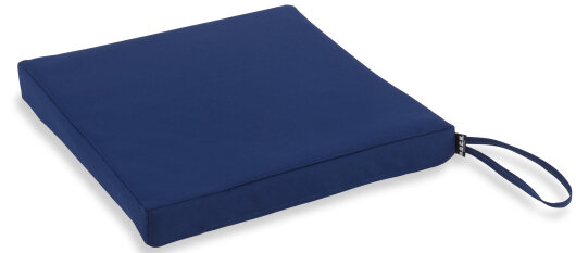 H.O.C.K. Miami Outdoor Poolkissen eckig 40x40x5cm navy blau 11-5010 navy
