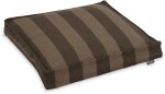 H.O.C.K. Classic Streifen Outdoor Sitzkissen 40x40x5cm tabacco