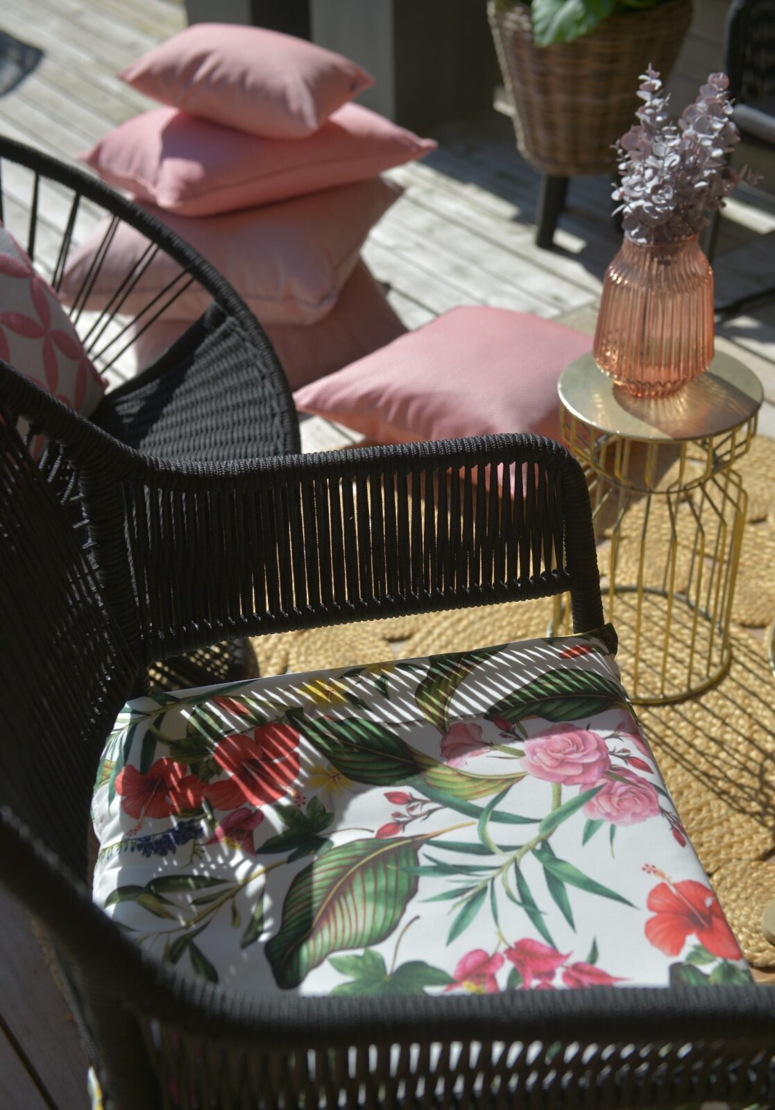 H.O.C.K. Beach Life Outdoor Sitzkissen 45x45x6cm Classic Garden