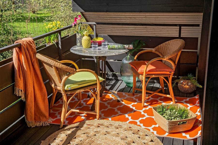H.O.C.K. Caribe Outdoor Sitzkissen BLISS 45x45x6cm